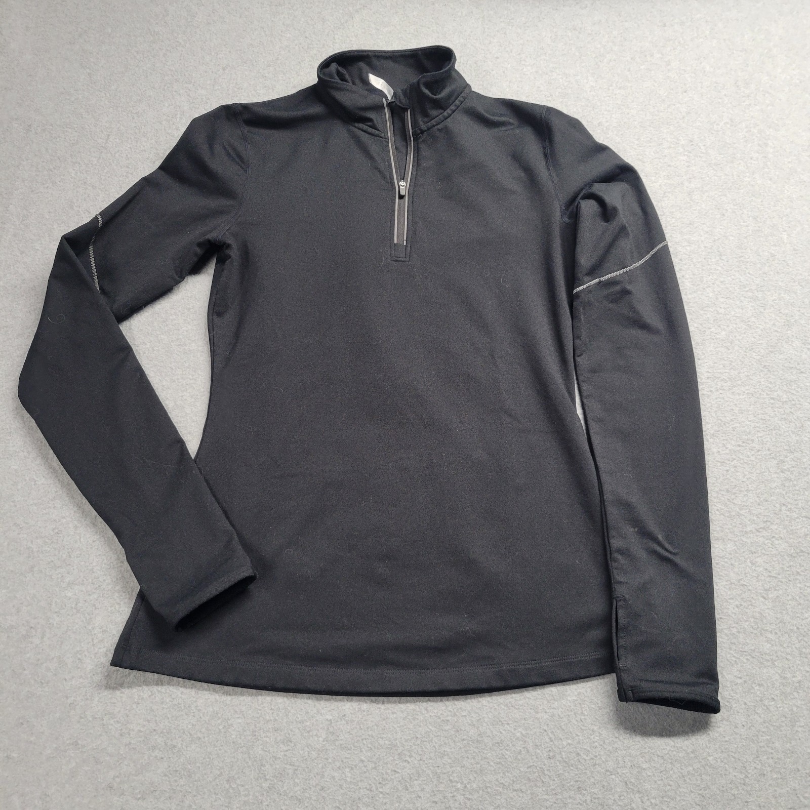 Fabletics Black Pullover Performance Jacket Size … - image 1