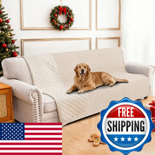 CYCMACO Waterproof Couch Covers for Pets, Waterproof Dog Bed Cover, Anti-Slip So