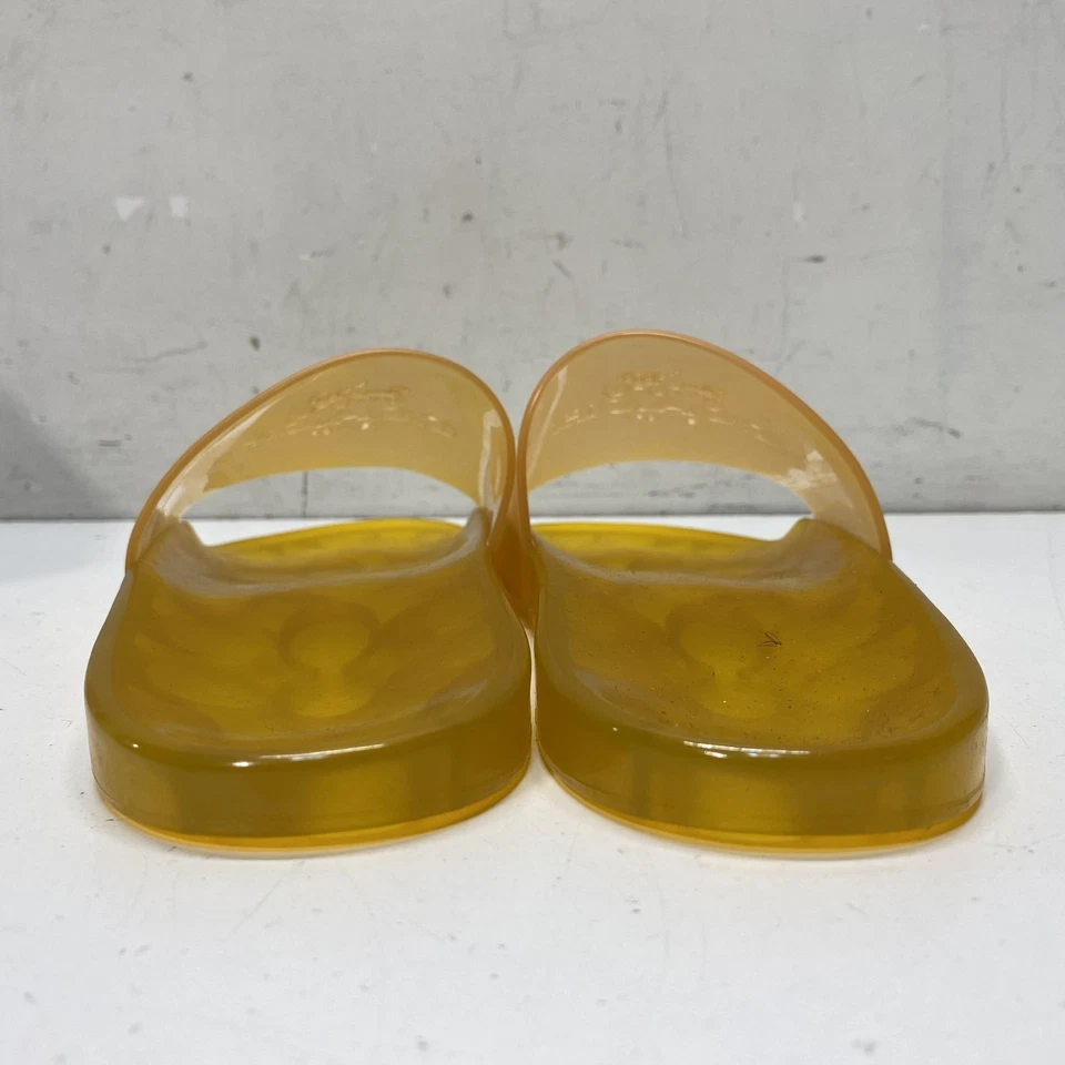 Sandalias Coach amarillas de goma deslizables para hombre talla 10,5 (talla aproximada) Foto 4 de 4