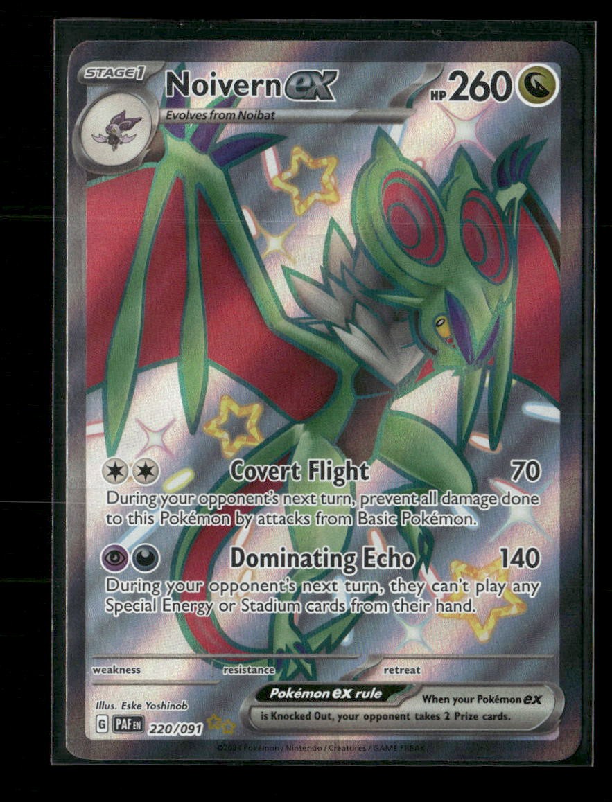Noivern ex 220/091 Paldean Fates NM/M Pokemon