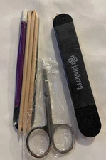 NEW - Jamberry Tool Kit - Manicure/Pedicure File Orange Stick Scissors