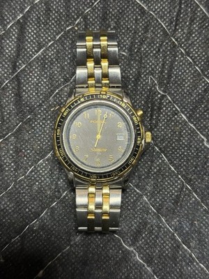 Vintage Fossil StarMaster 2 Tone Gold Silver Watch Vintage Fossil Starmaster Ladies Watch | eBay main image 3