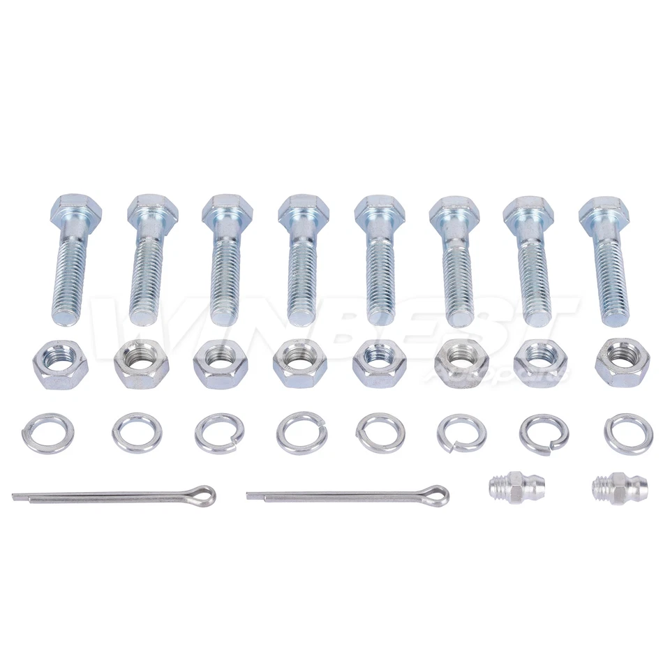 Juego de 2 rótulas superiores delanteras para Chevrolet Express 1500 2500 Astro GMC C1500 Foto 3 de 4