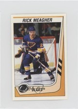 1989-90 Panini Album Stickers Rick Meagher #125 8d2