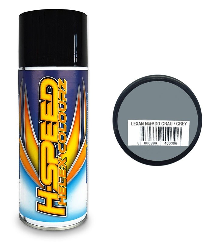 HSPEED HSPS105 Lexan Spray N@RDO Grey 400ml