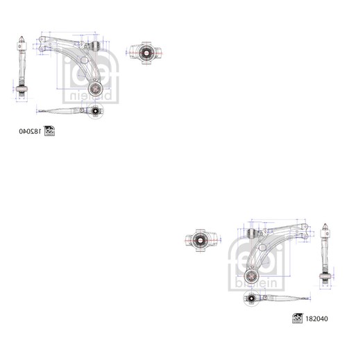FEBI BILSTEIN Sistema tergicristalli catalogo