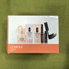 Clinique 6 pc Gift Set Black Honey Lipstick SEALED Sample Sizes