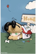 POP MART 🌈AUTHENTIC DIMOO WORLD × DISNEY Series Figure [ Pluto's House ]