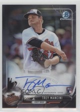 2017 Bowman Chrome Rookie Trey Mancini #BCAR-TM Auto RC 3l1