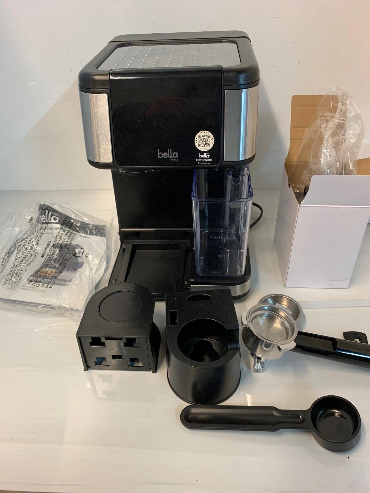 Bella Pro Series Barista Elite Espresso Drink Station+ Stainless Steel 90277