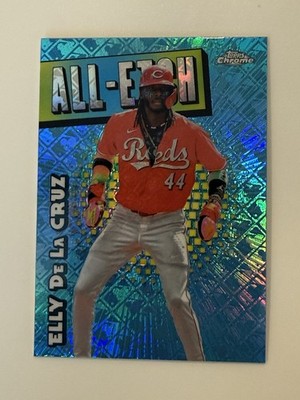 2025 Topps Chrome Logofractor Edition - All-Etch Elly De La Cruz #CAE-4