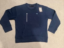 Under Armour Women  s Size Small Crewneck Sweatshirt Blue NWT 50