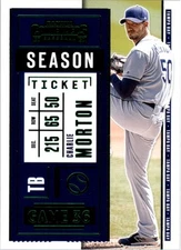 2020 Panini Contenders Season Ticket Green #28 Charlie Morton - BB
