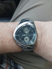 SUPER RARE Seiko Watch Mens Vintage Chronogra...