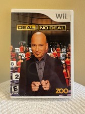 Deal or No Deal Nintendo Wii Game Tested Working Complete CIB Howie Mandel