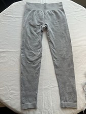 Gymshark Adapt Animal Leopard Gray High Waisted Sports Leggings Size Medium