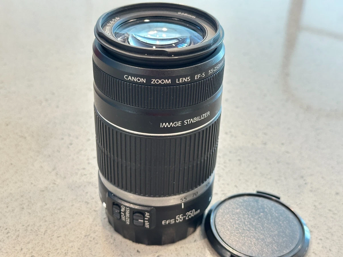 25+ Canon EF-S 55-250mm Focal Camera Lenses for sale | Updated Oct