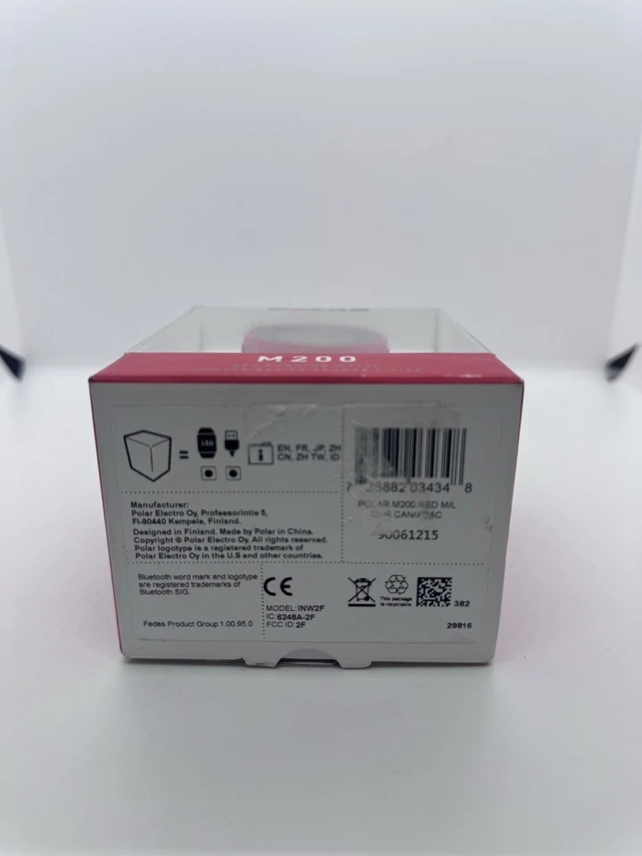 Reloj de fitness inteligente Polar M200 GPS. Rojo Nuevo Precintado. Foto 3 de 3