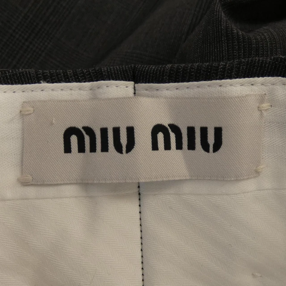 Authentic MIU MIU DNA971 SOOO 17AG pants #241-003-979-3343 - Image 4 of 4