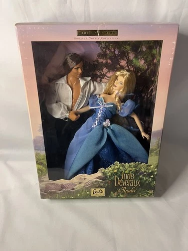 Barbie Ken Doll Boxed Gift Set Jude Deveraux Raider Romance Novel NRFB BNIB