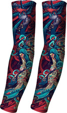 UV Sun Protection Arm Sleeves for Men Women-Upf 50 Sports Compression Cooling