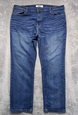 Tommy Jeans Classic Straight Leg Denim Jeans Size 39Wx27.5L Whiskering Fading