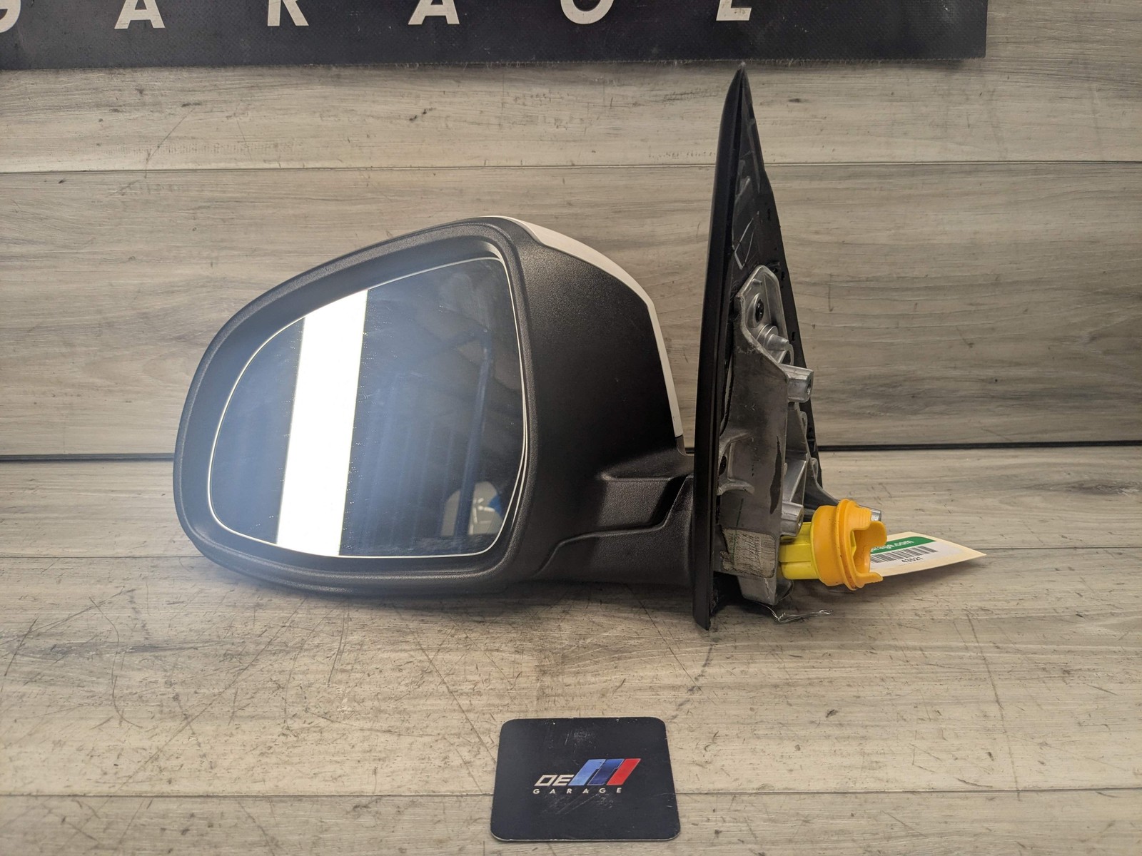 15-17 OEM BMW F25 X3 Left Driver Side Side Mirror Heated Auto Dim Assembly White