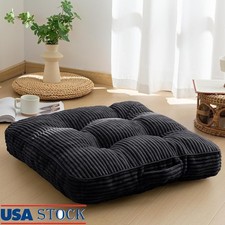 High Density Foam Floor Cushion Washable Sitting Pillow Multi-Purpose Use