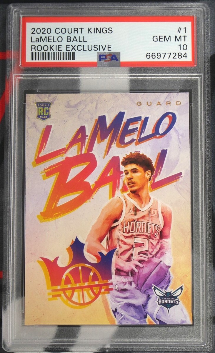 LaMELO Ball Court Kings Rookie Exclusive SSP #1 2020 PSA 10 | eBay