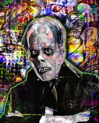 Phantom of The OPERA 16x20in Poster, Lon Chaney  Monster Print Free Shipping US
