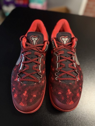 Nike Kobe 8 System Herren Größe 10 Jahr der Schlange YOTS 555035-661 Rot Schuhe - Bild 4 von 12
