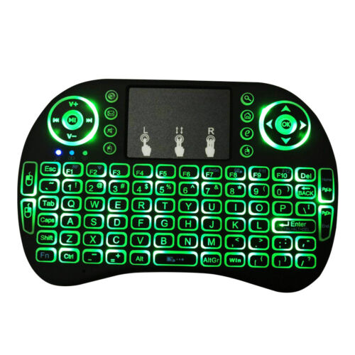 US 2Pc Mini i8 Wireless Keyboard 2.4G with Touchpad for PC Android Desktop PC TV - Picture 2 of 5