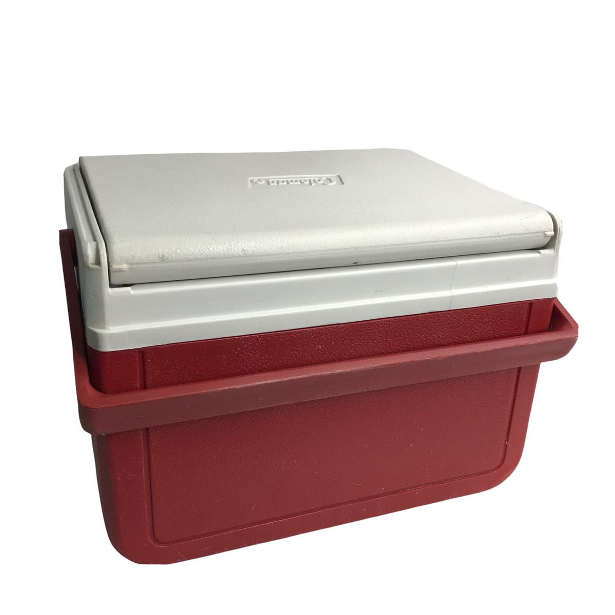 Vintage 2000 Coleman Lunch Cooler Red/White (Model 5205) -Personal