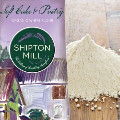 Shipton Mill Bio weiß weich Kuchen & Gebäck einfaches Mehl
