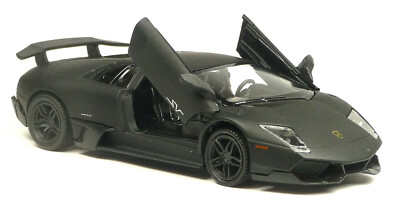 Lamborghini Murcielago LP 670-4 SV Modellauto schwarz matt ca. 12,7 cm von RMZ