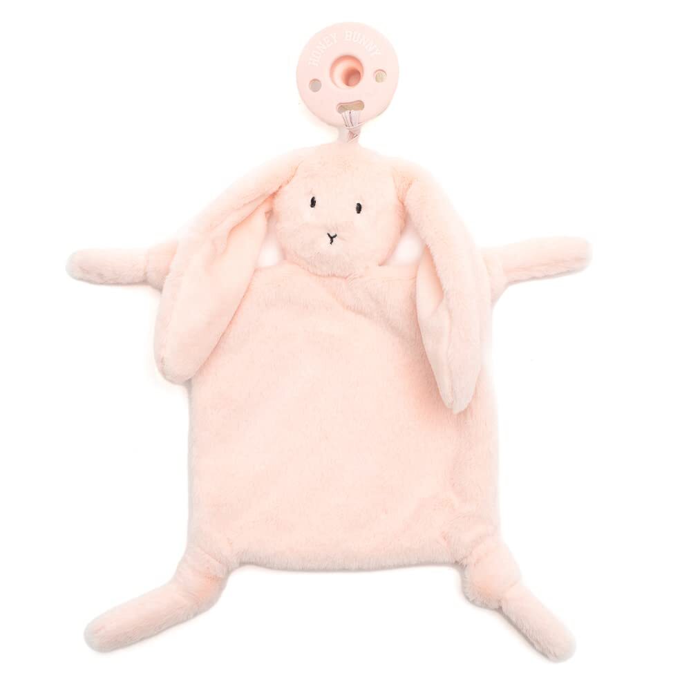Bubbi Buddy – Soft, Plush Lovey Pacifier Holder for Baby Pacifiers to Soothe,...