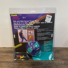 Vintage Franklin Future Champs Kick Stick Soccer Target Game Purple Teal