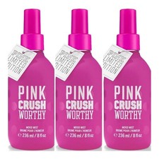 Victoria's Secret PINK Crush Worthy Mood Mist  8 fl.oz.  Lot of 3 