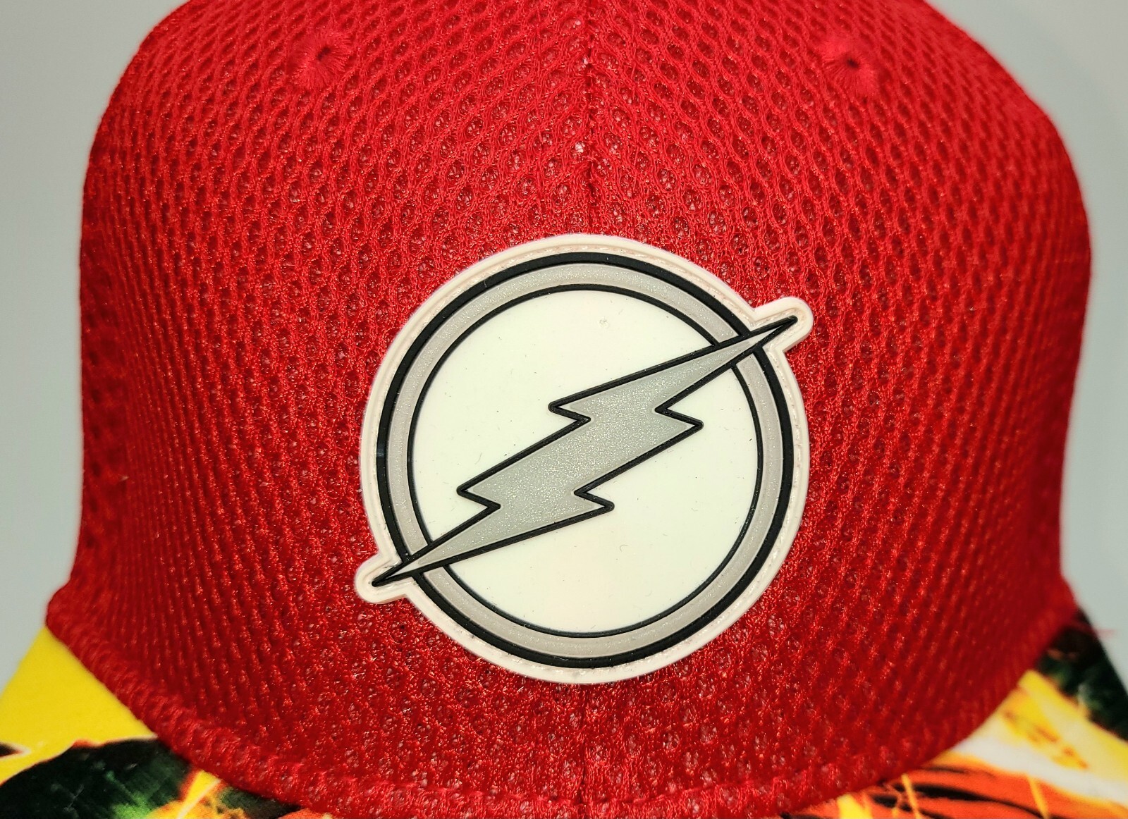 The Flash Cap / Hat Adjustable Red Comic Print on… - image 4