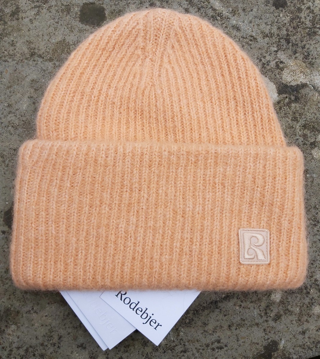 RODEBJER sending beanie alpaca wool blend Rodebjer Sendina Hat Beanies - Pink Moon | Garmentory main image 4