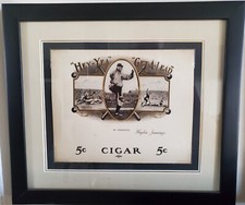 C. 1910 HUGHIE JENNINGS CIGAR BOX LABEL DETROIT TIGERS HALL OF FAMER 12