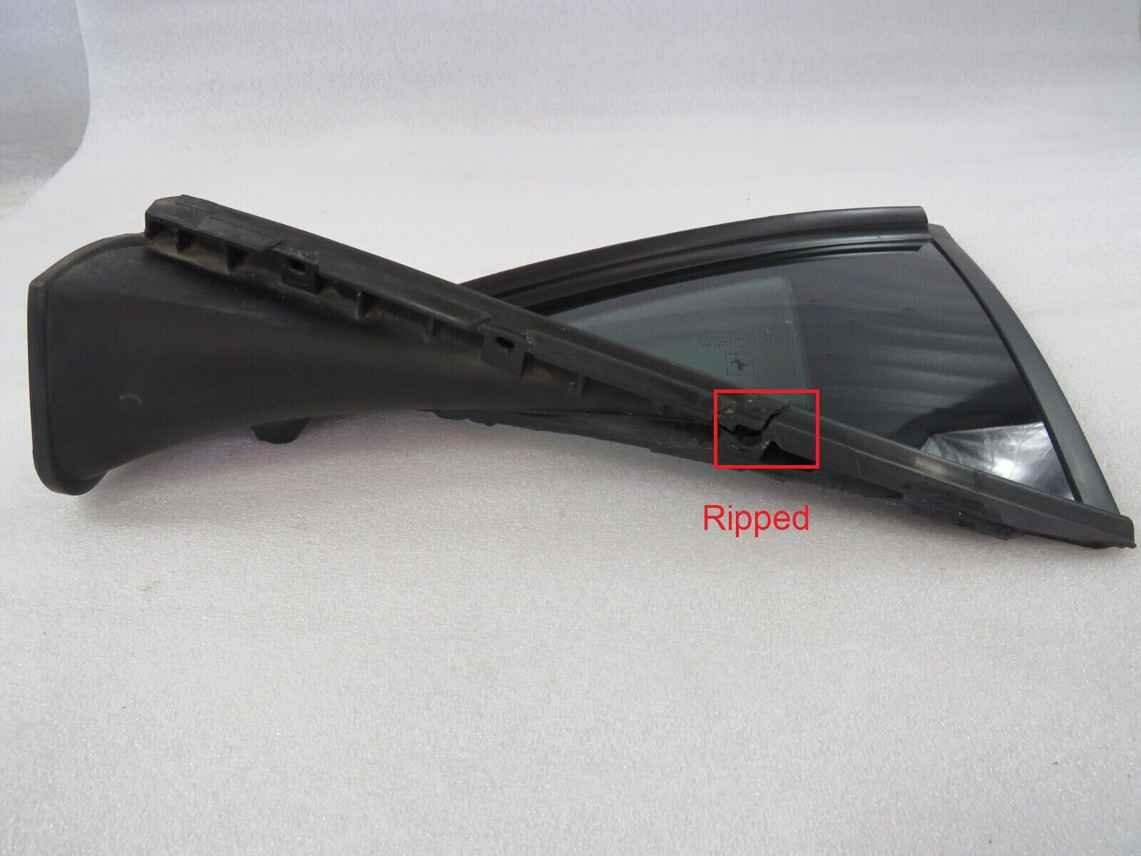 Ferrari 458 Italia, Coupe, LH, Rear Quarter Glass, Dmg, Used, P/N 82746900