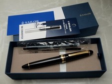 Sailor Profit Standard / Black 14K Medium-nib with converter 11-1219-420