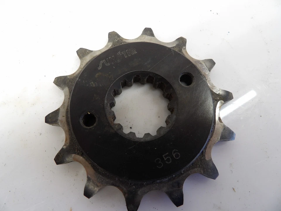 Yamaha YZ125 Sunstar 2002 14 dientes transmisión piñón engranaje 9383A-14054-00 Foto 4 de 4