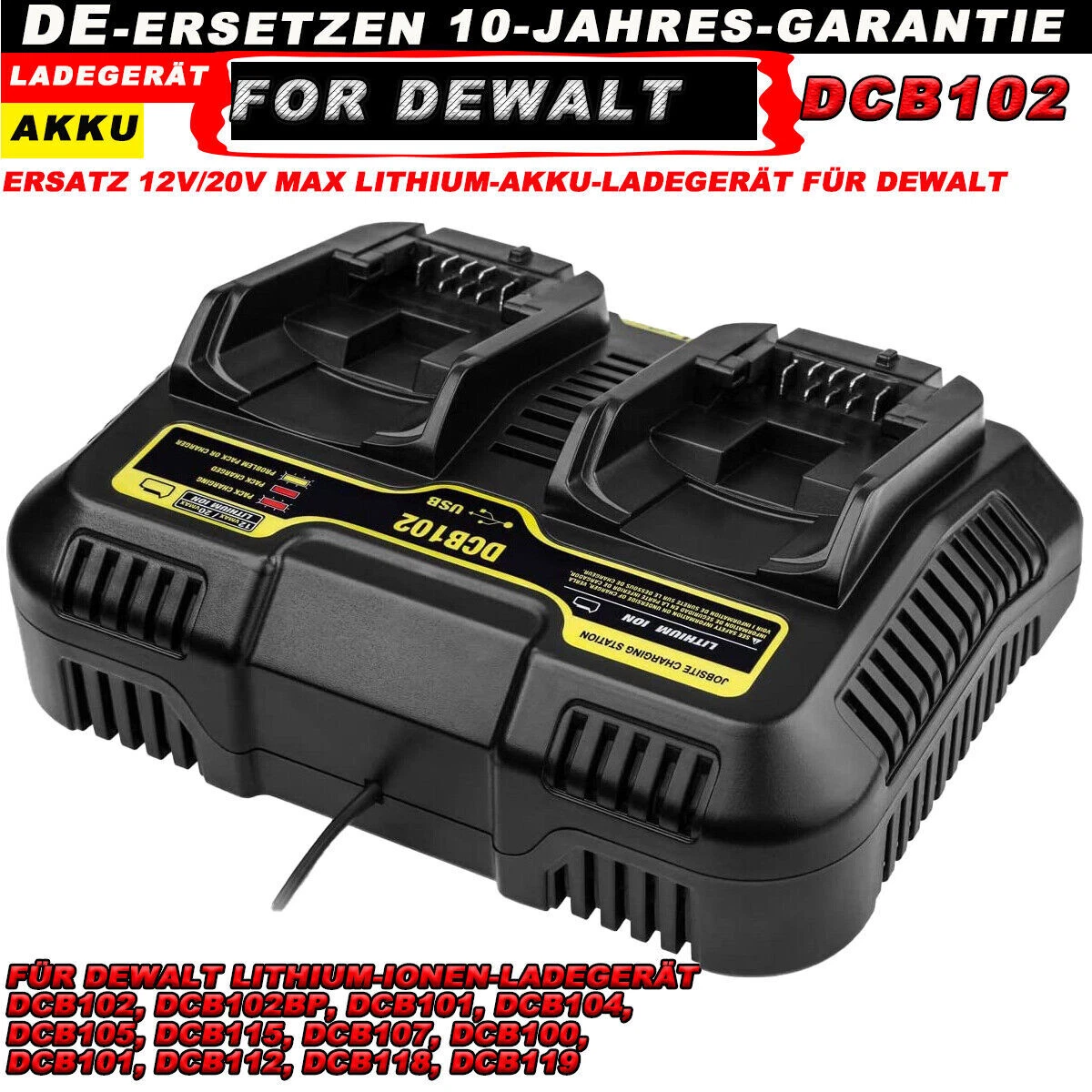 Dewalt dcb205 charger new arrivals