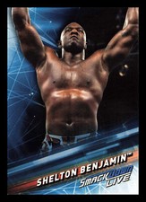 2019 Topps WWE SmackDown Live #48 Shelton Benjamin