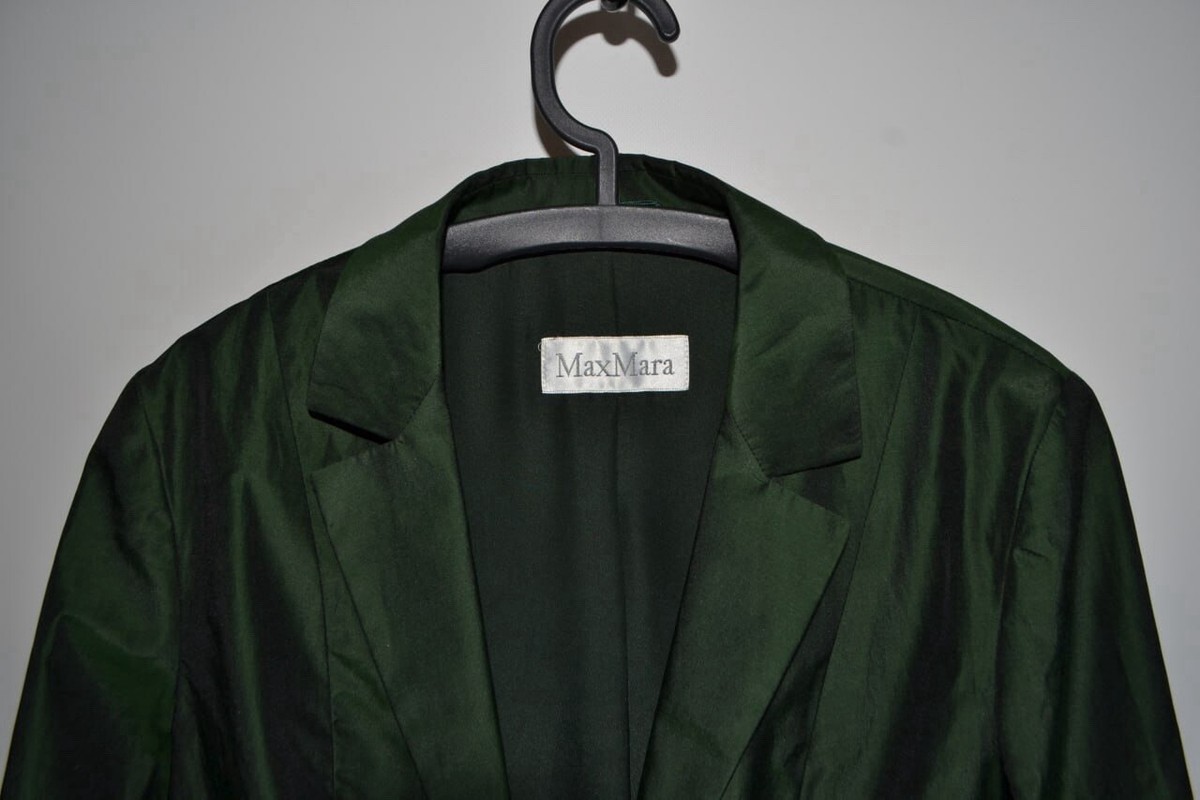 アウターその他 MAX MARA Woman Blazer Green 2511041072600 018 1041075206018-a-guglia.jpg