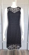 Dolce and Gabbana black lace dress