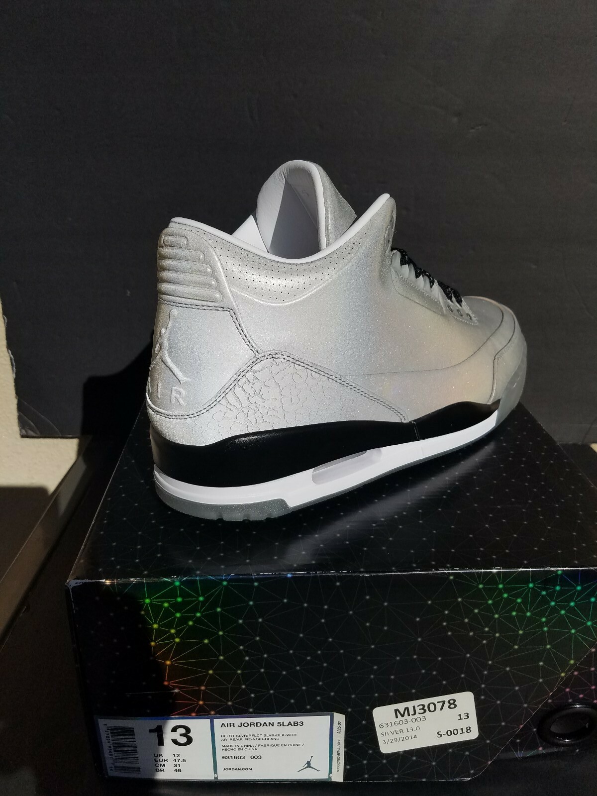 air jordan 5lab3 silver