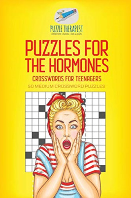 Puzzles for the Hormones-Crosswords for Teenagers-50 Me -  NEW Puzzle Therapis 2